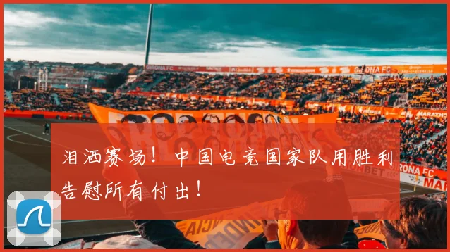 泪洒赛场！中国电竞国家队用胜利告慰所有付出！